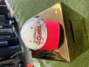 Vintage 90s Sports Specialties San Francisco 49ers Two Tone Script Snapback Hat